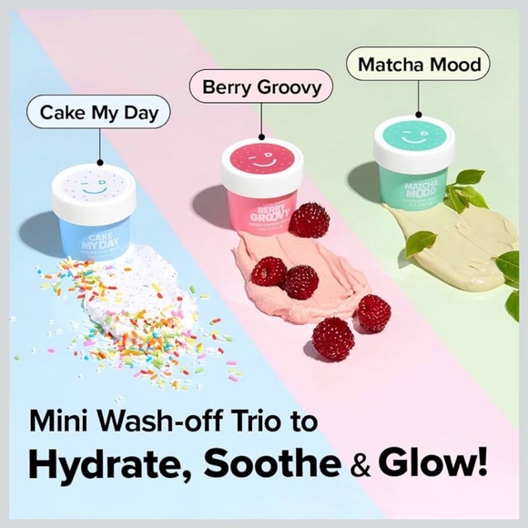 I Dew Care Mini Scoops Ice Cream Flavored Wash Off Masks & Mask Silicone Spatula - Picture 6 of 10